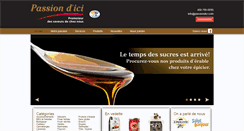 Desktop Screenshot of passiondici.com
